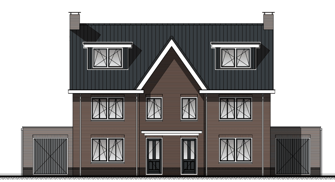 2^1 kap woning Marknesse
